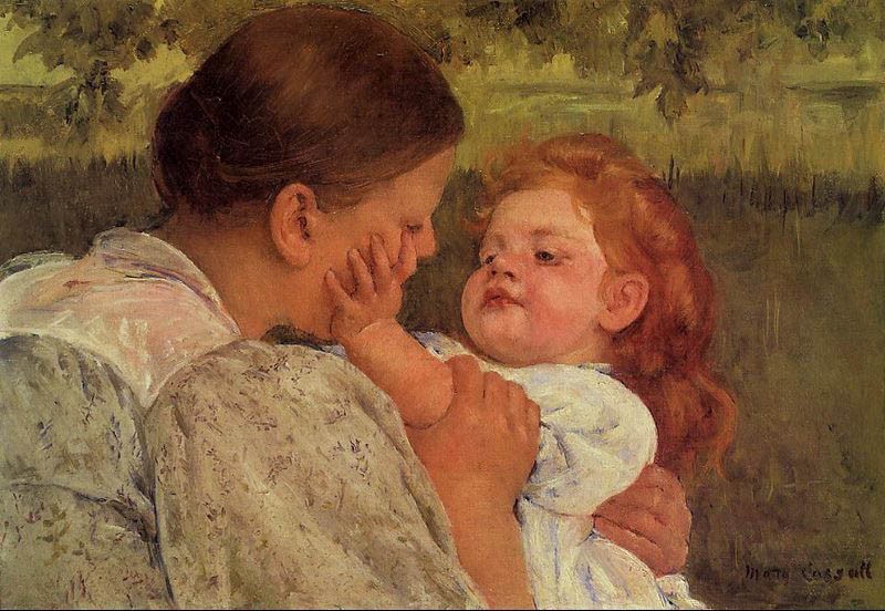 Mary Cassatt Maternal Caress